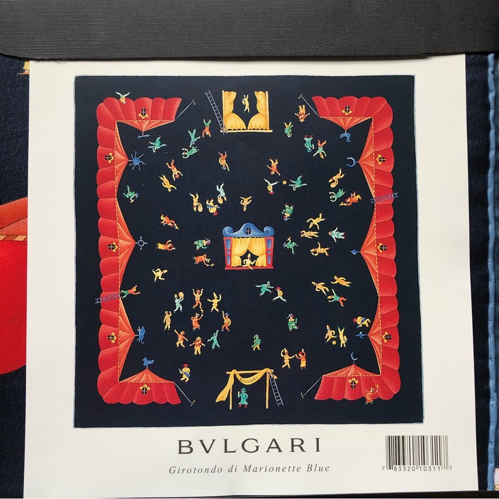 BVLGARi silk scarf NEW Price Firm!